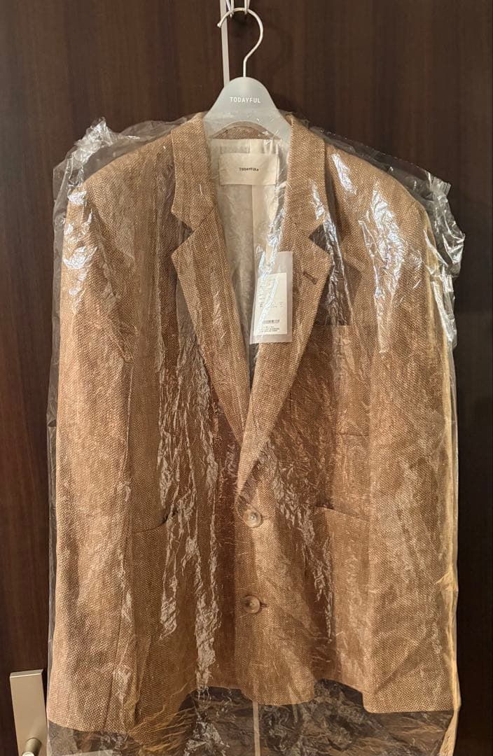 【即日発送】Todayful Boyfriend Linen Jacket 36