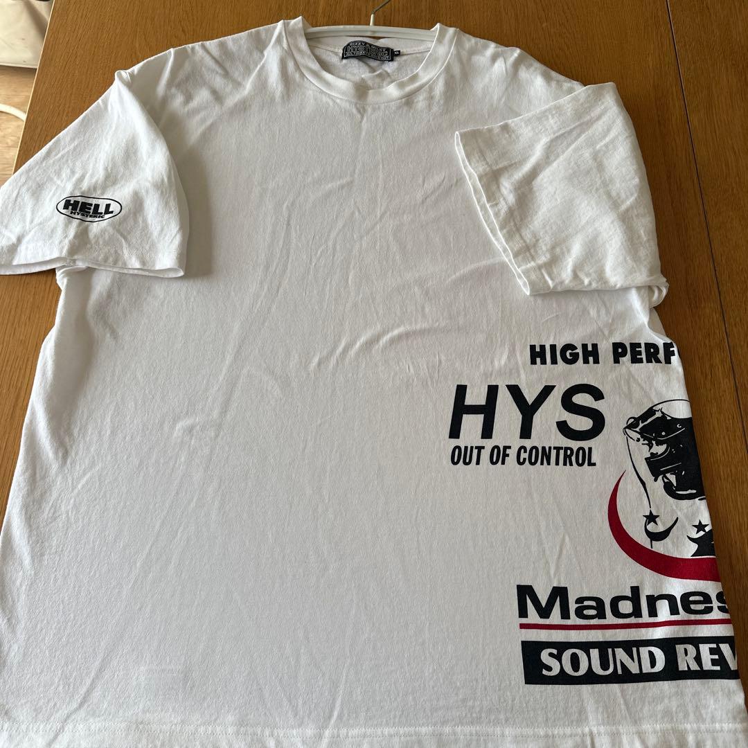 ヒステリックグラマーホワイトTシャツ XL