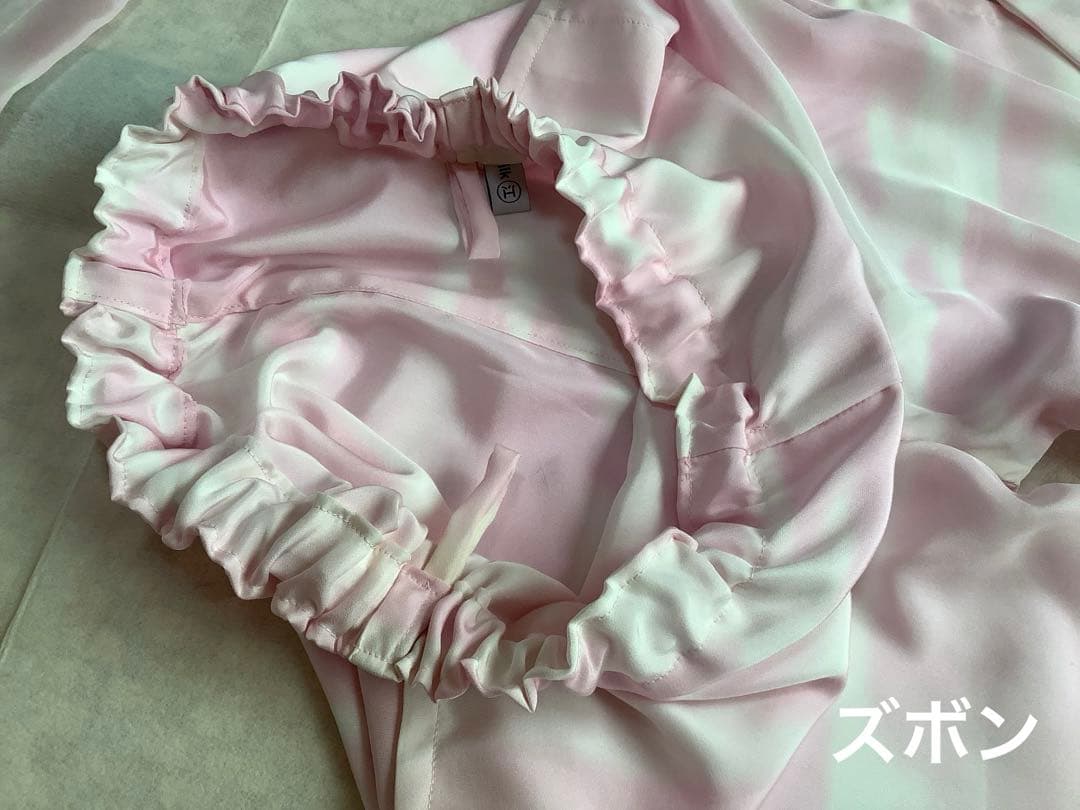長襦袢反物から仕立てたシルクパジャマ　⑯