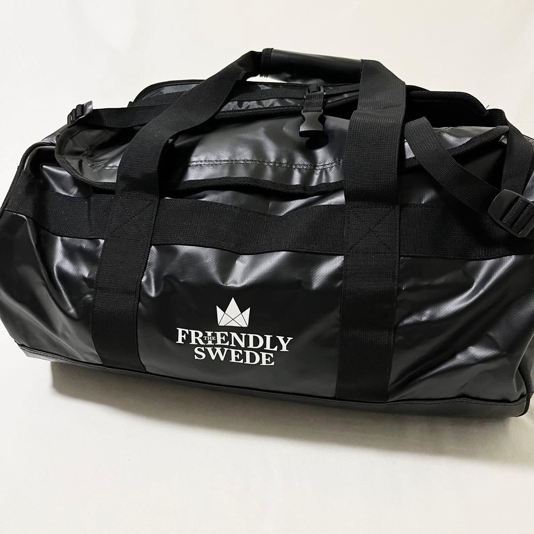 THE FRIENDLY SWEDE 3WAY ダッフルバッグ ブラック 60L