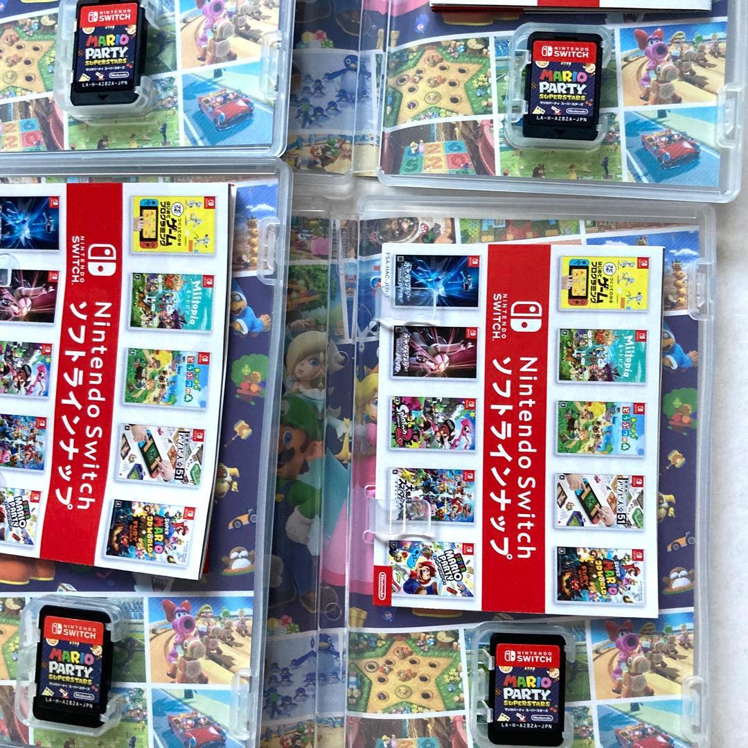 Switch マリオパーティ スーパースターズ 5本セット