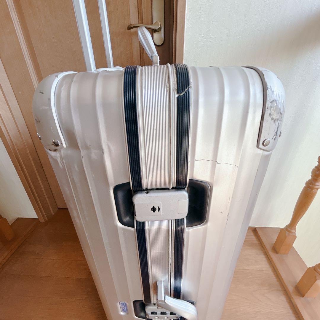 廃盤 RIMOWA リモワ トパーズ アルミ 104L 4輪 スーツ キャリー