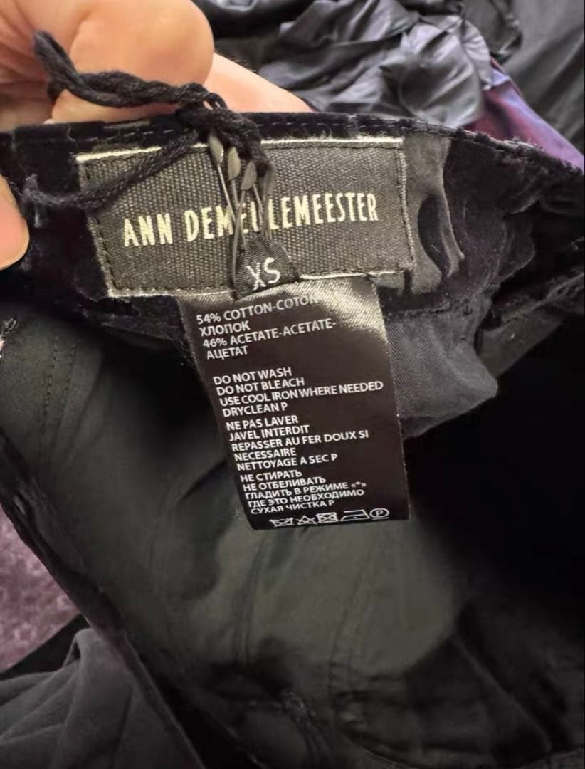 【美品】ANN DEMEULEMEESTER パンツ