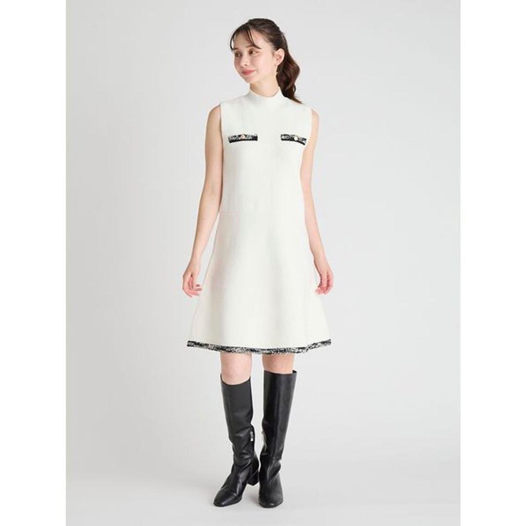 【売切商品】CELFORD（セルフォード） トリムミニニットワンピースセット