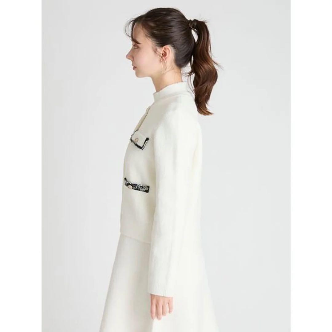 【売切商品】CELFORD（セルフォード） トリムミニニットワンピースセット