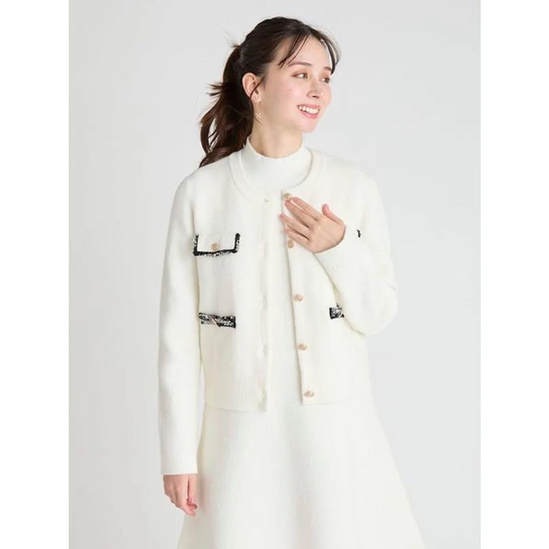 【売切商品】CELFORD（セルフォード） トリムミニニットワンピースセット