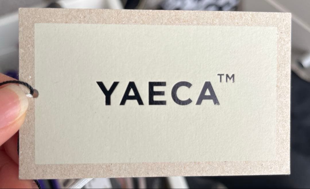 3*s様 ヤエカ　yaeca ステンカラーコート　カーキ　Mサイズ