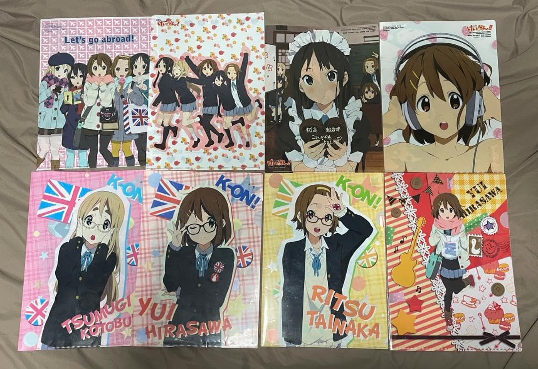 けいおん！クリアファイル＆下敷き＆パンフレット セット