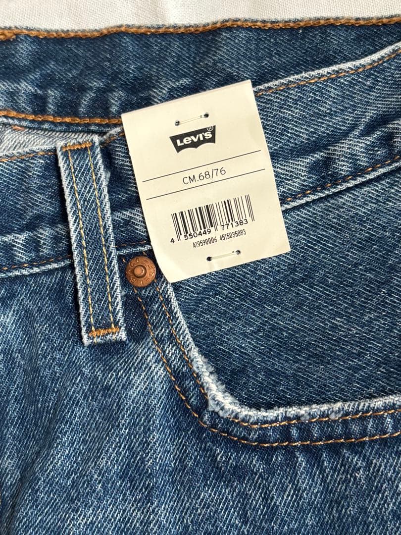 【新品】リーバイス501 90’ ストレート　ミッドライズ　W27 L30