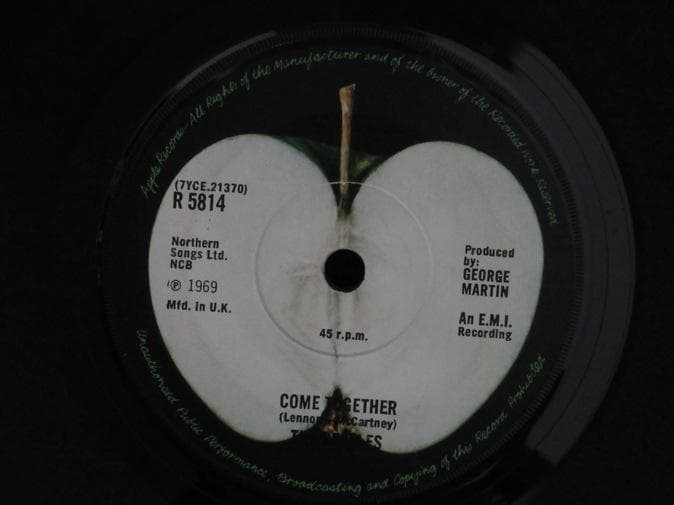 ７インチ★BEATLES★Something UK Apple オリジナル