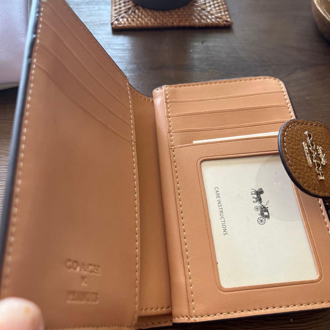 COACH x PEANUTS 二つ折り財布