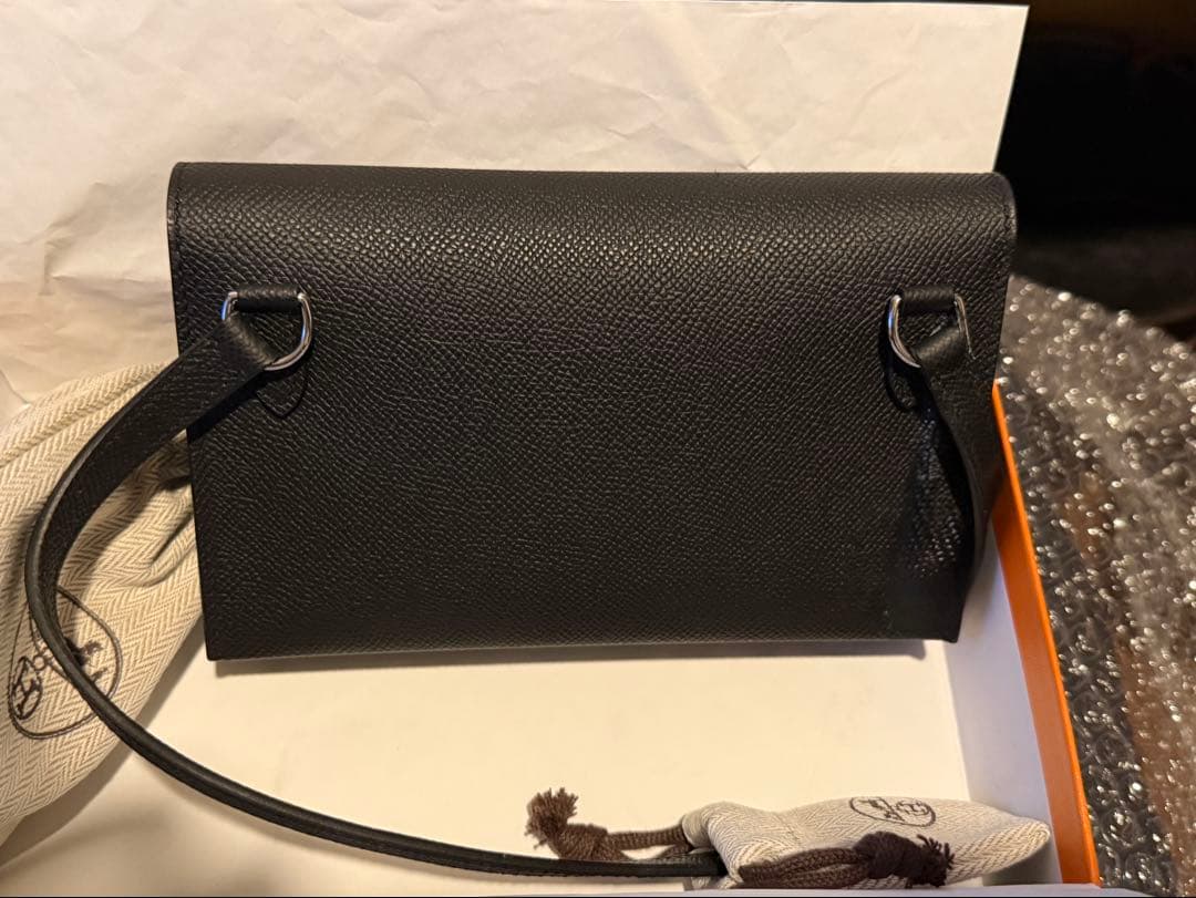 【再出品・新品・未使用】 エルメス ナップトゥーゴー W刻印、ブラック