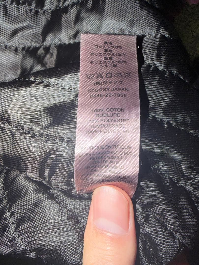 ジャケット・アウター STUSSY CANVAS INSULATED WORK JACKET