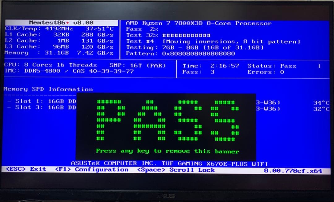 Crucial DDR5-4800 (16GB×2) CT16G48C40U5