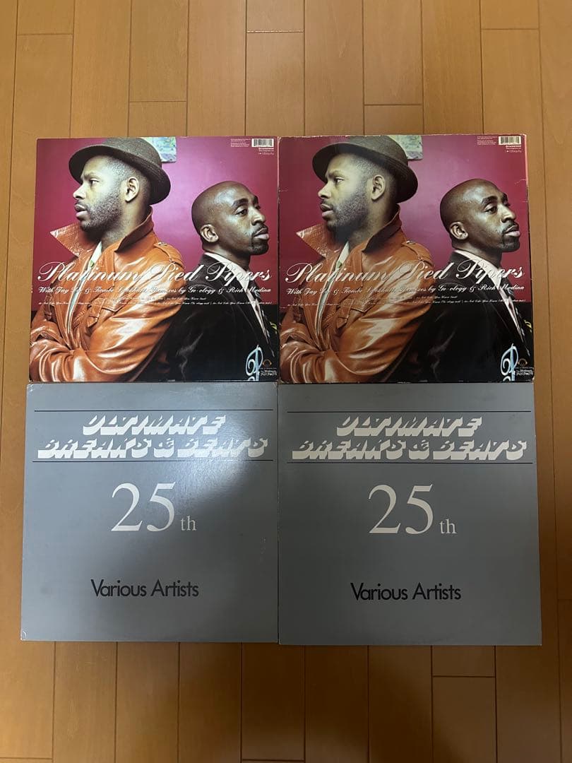 HIP HOP レコード　DJ2枚使い　セット
