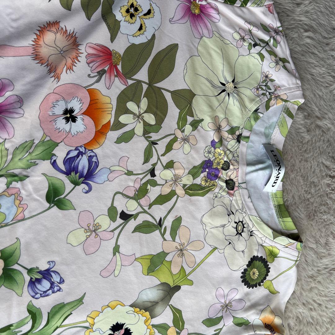 LEONARD 花柄 Tシャツ 半袖