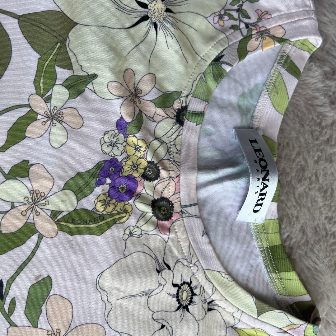 LEONARD 花柄 Tシャツ 半袖