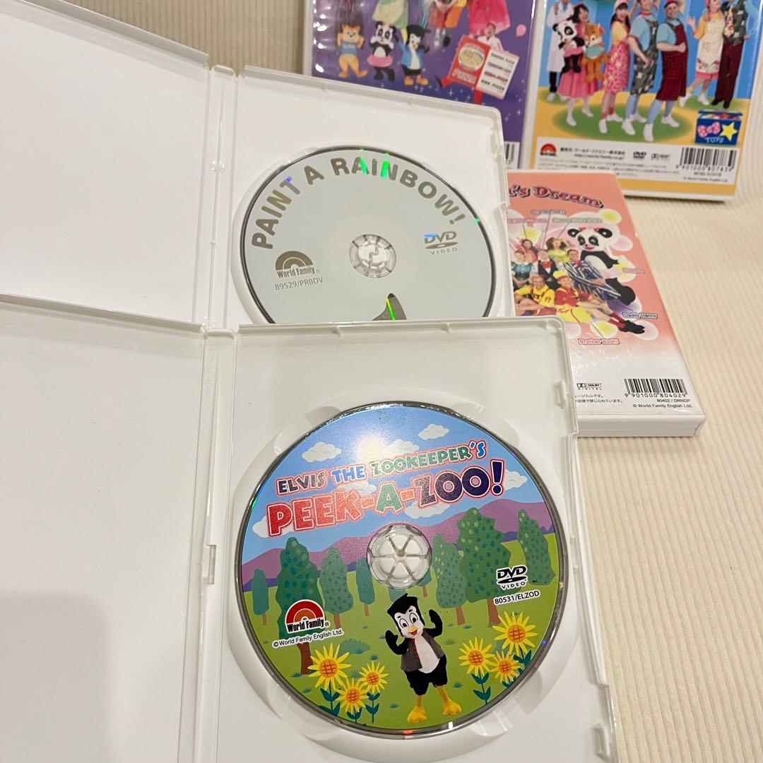 ディズニーワールドファミリー　DWEイングリッシュカーニバル　DVDセット