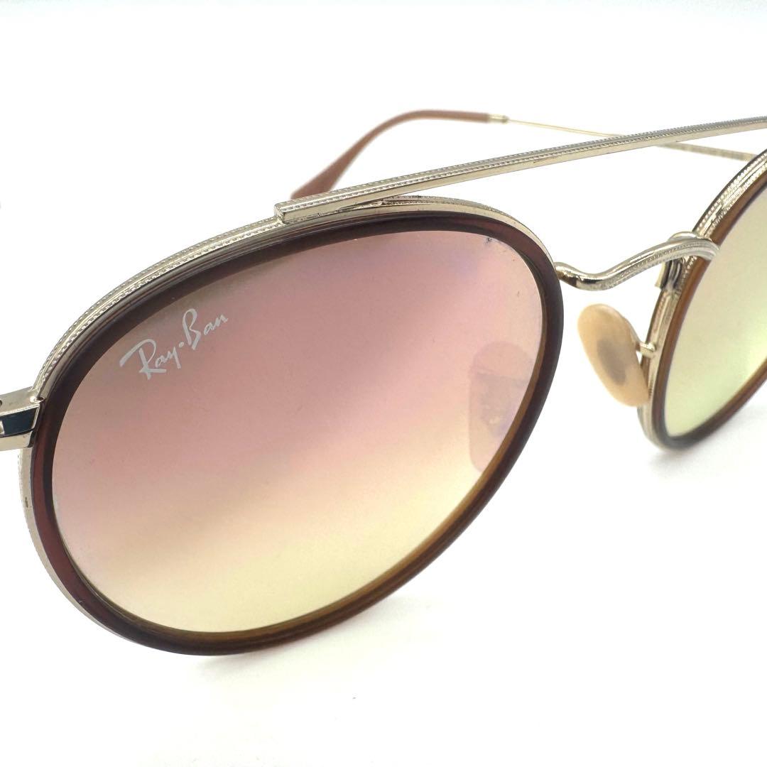 Ray-Ban3647Nメタルブラウングラデーションサングラスビンテージy2k