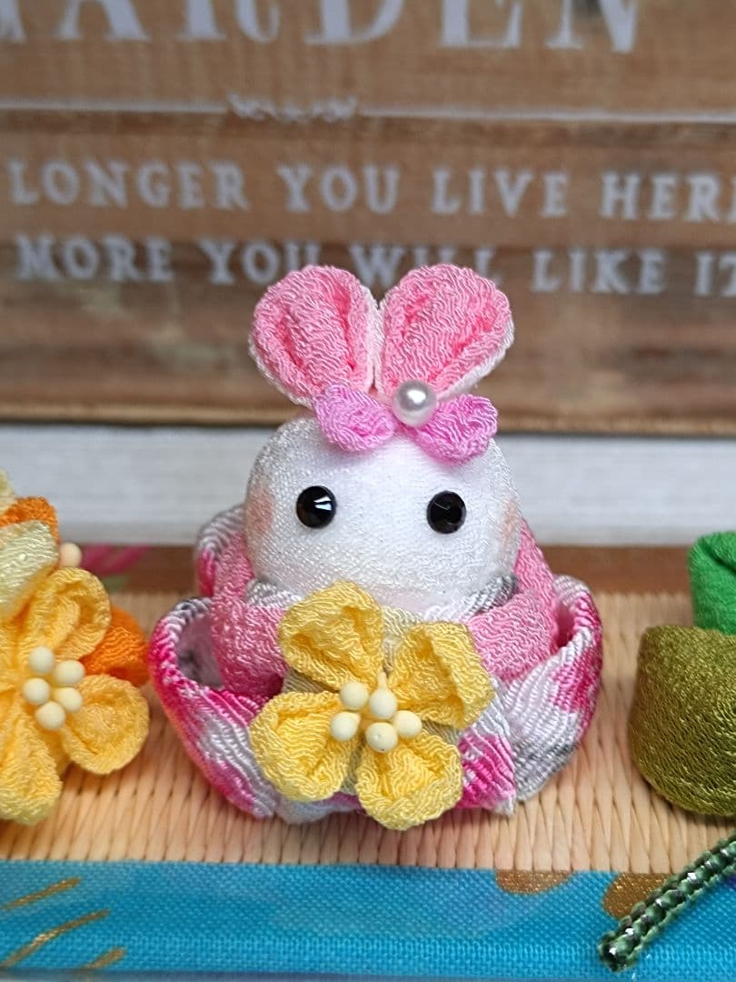 ♥♡ひまわり飾り*★端午の節句飾り。梅雨のカエルちゃん飾り。菜の花飾り*♡♥