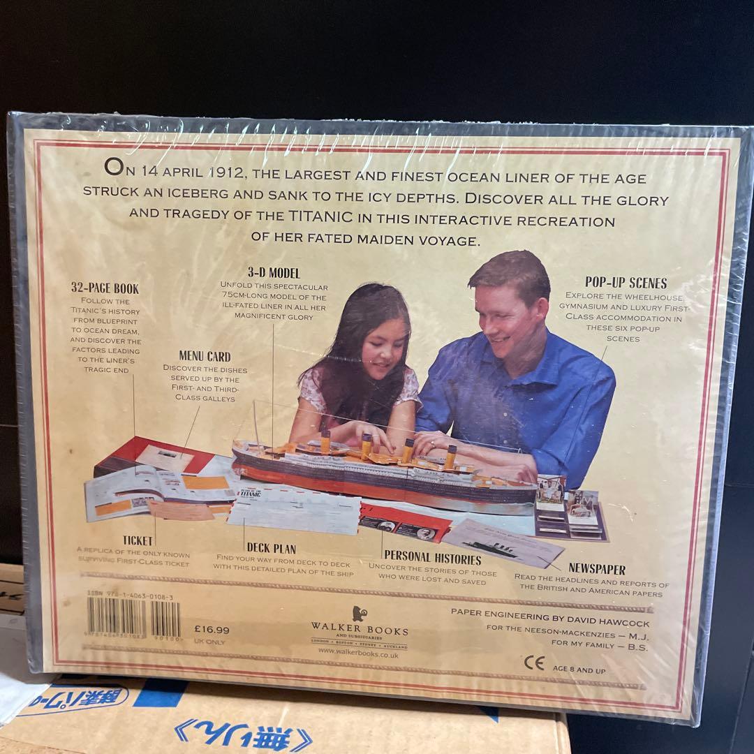 洋書 TITANIC POP-UP BOOK MartinJenkins