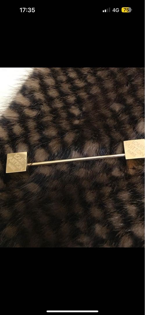 福*子様 LOUIS VUITTON マフラー　　ルイヴィトンミンクマフラー