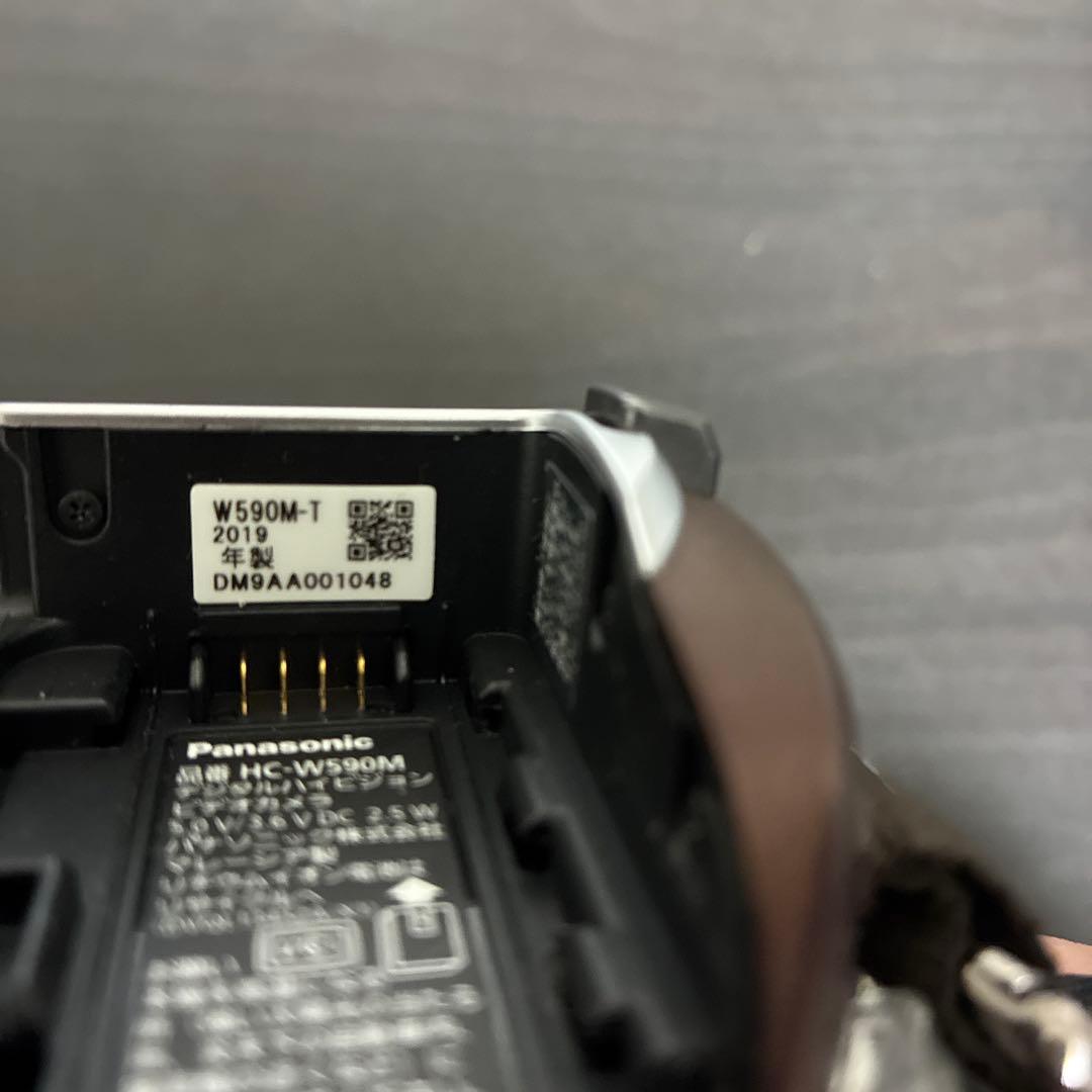 #1151 Panasonic HC-W590M フルHDビデオカメラ 90x