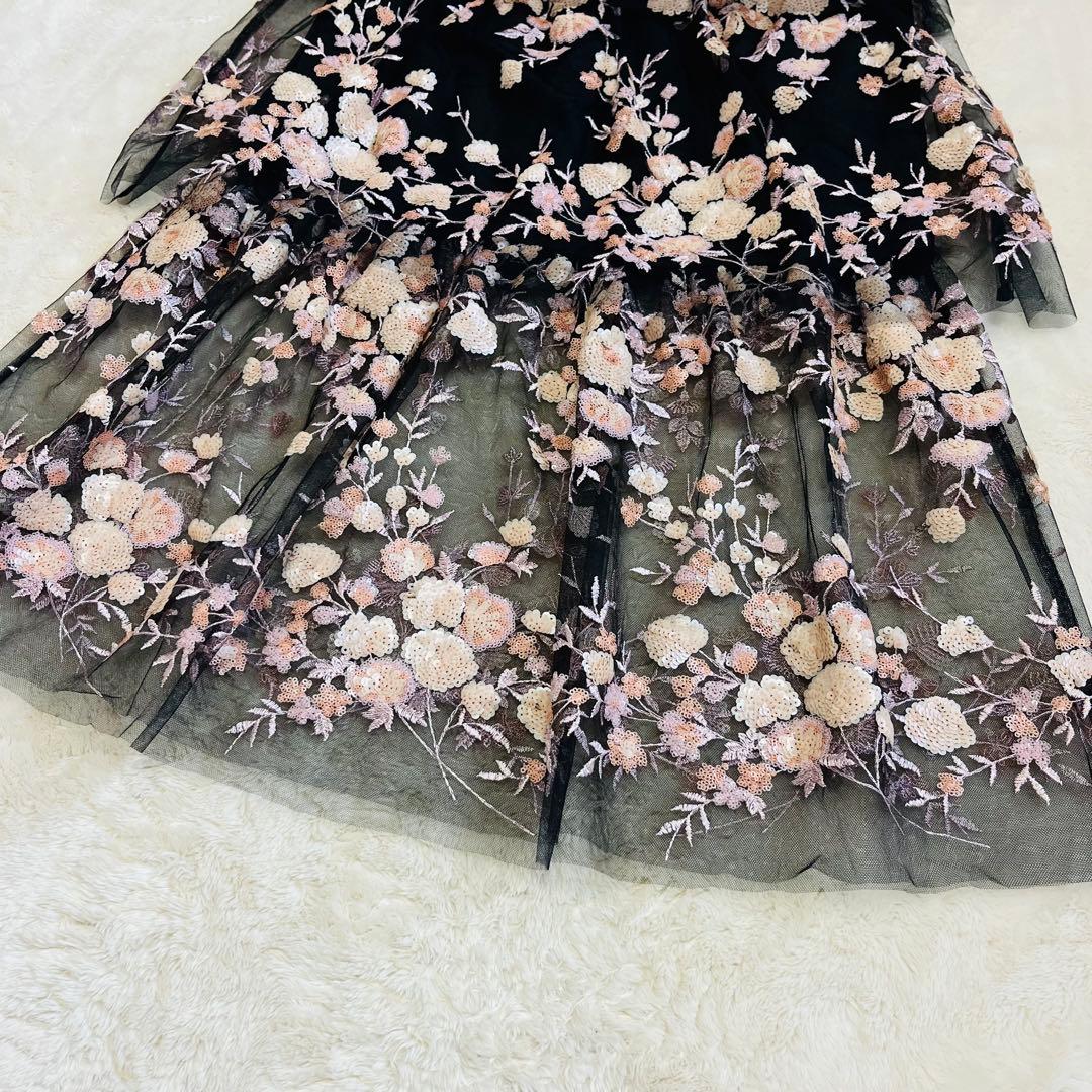 新品✨セルフポートレイト selfportrait スパンコールロングスカート