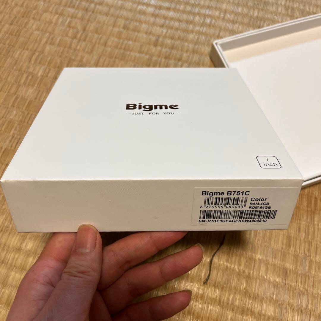 Big me B751C 中古美品　ケース、ペン付属