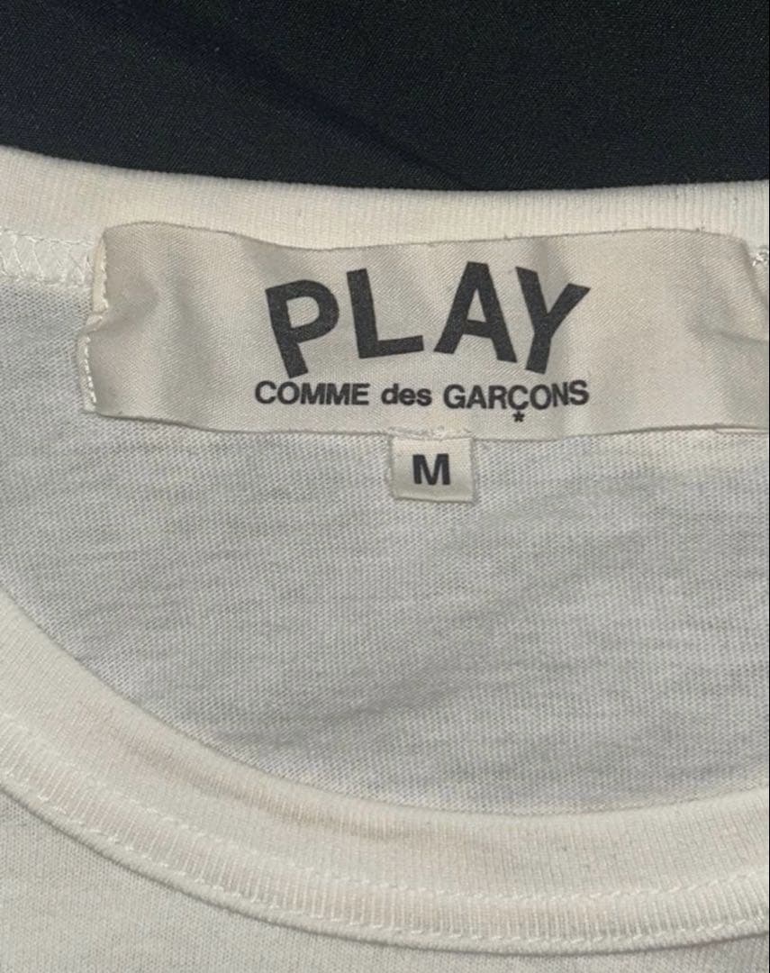 PLAY COMME des GARCONS Tシャツ M ホワイト