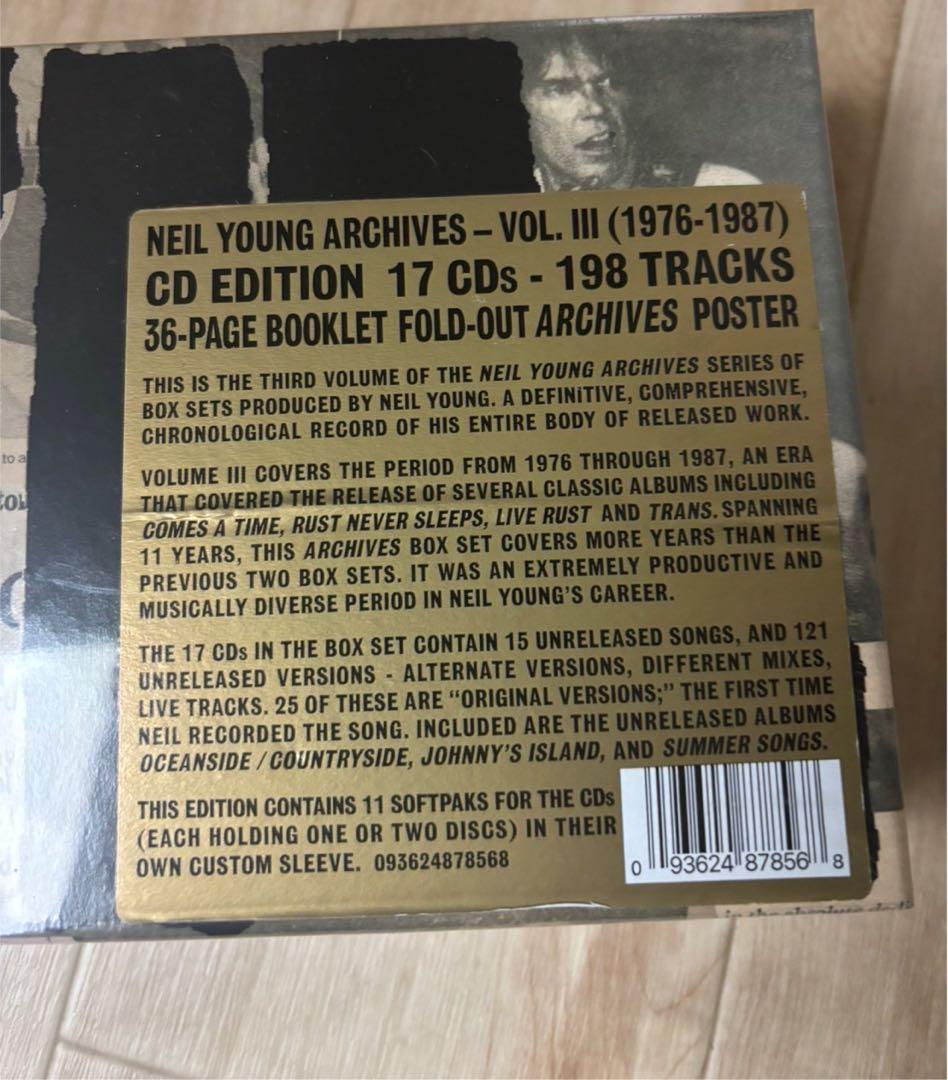 ‼️未開封‼️Neil Young Archives Vol. III CD 17組
