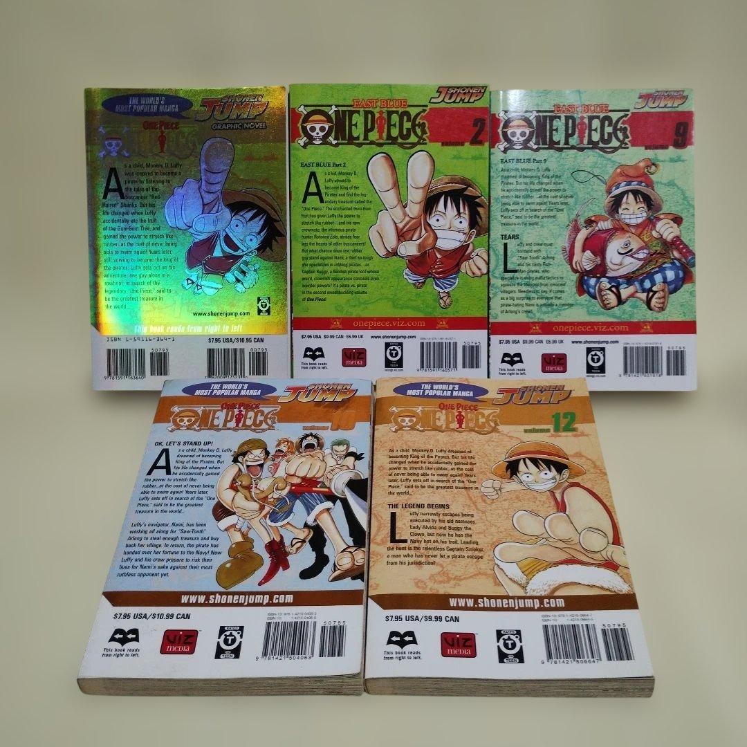洋書マンガ ONE PIECE【ワンピース】 英語 超希少限定版セット！