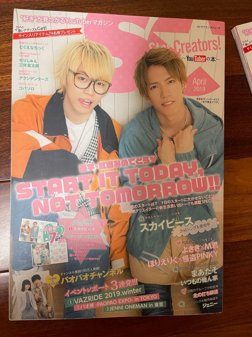 スカイピース 雑誌