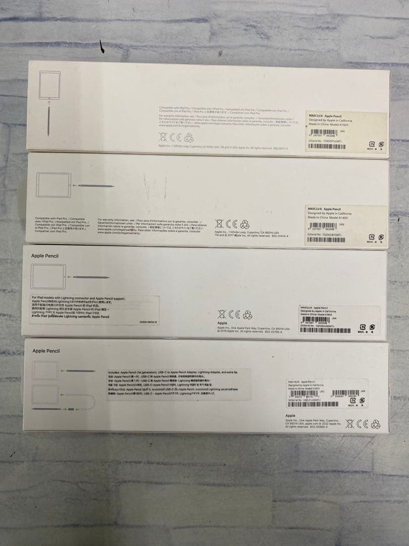 k1209 ジャンク Apple Pencil 4本セット