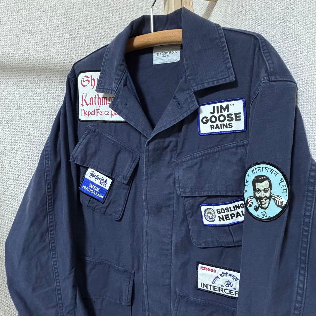 Black Weirdos ブラックウィドゥFatigueJacket 18AW