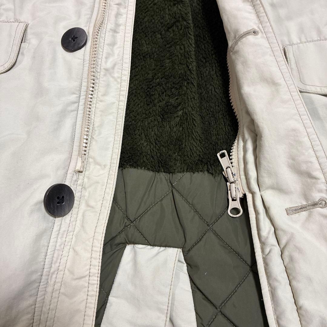 90s00s？ビンテージ モンベル ボアライナーモッズコート風ナイロン XL