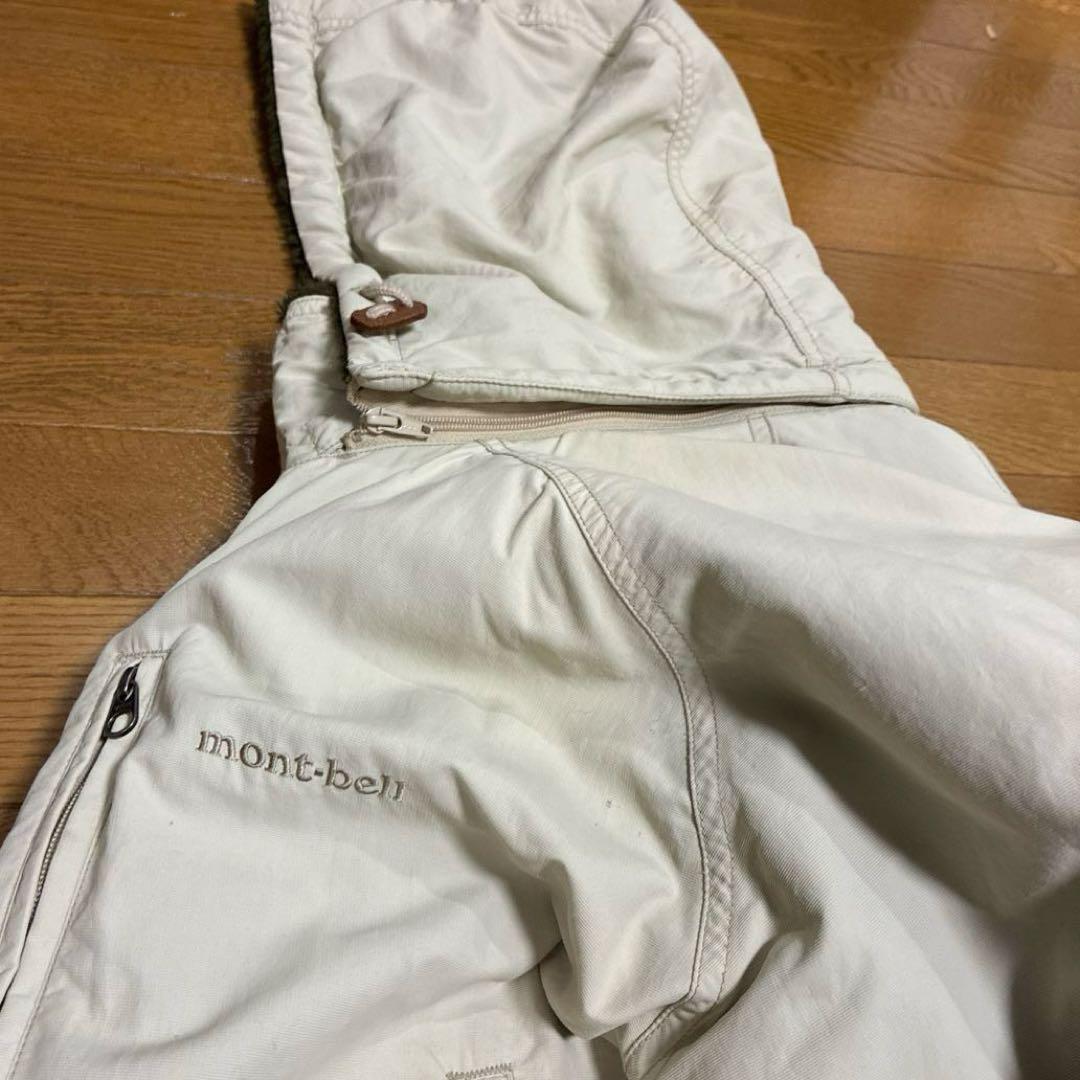 90s00s？ビンテージ モンベル ボアライナーモッズコート風ナイロン XL