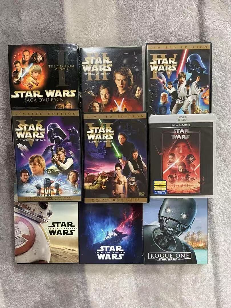 【かわうそん】映画 SF スター・ウォーズ DVD