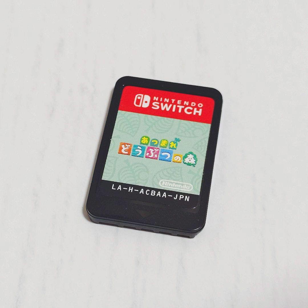 【匿名配送】Switch本体　どうぶつの森ソフト・amiiboカード付き※箱無し