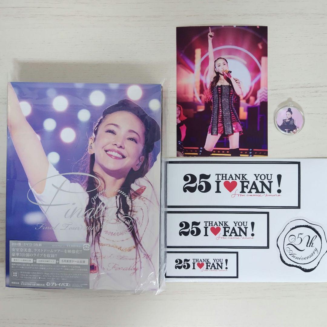 安室奈美恵 Final Tour 2018 Finally DVD ステッカー付