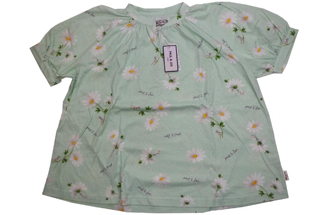 【新品】ポール＆ジョーPAUL&JOE　 春夏物水彩デイジー柄パジャマ（M）