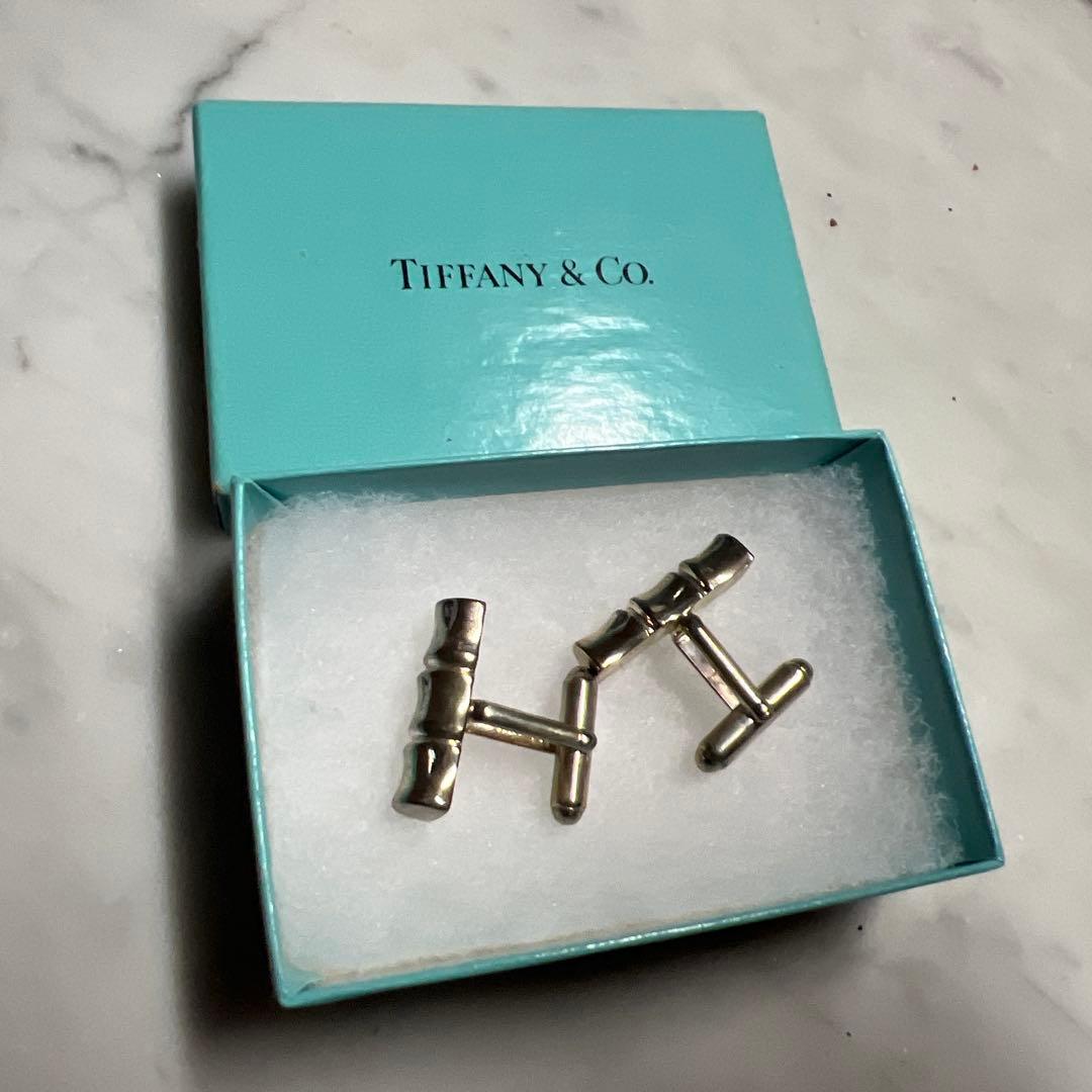 Tiffany & Co. シルバー /最終値下げ！バンブースタイルカフリンクス