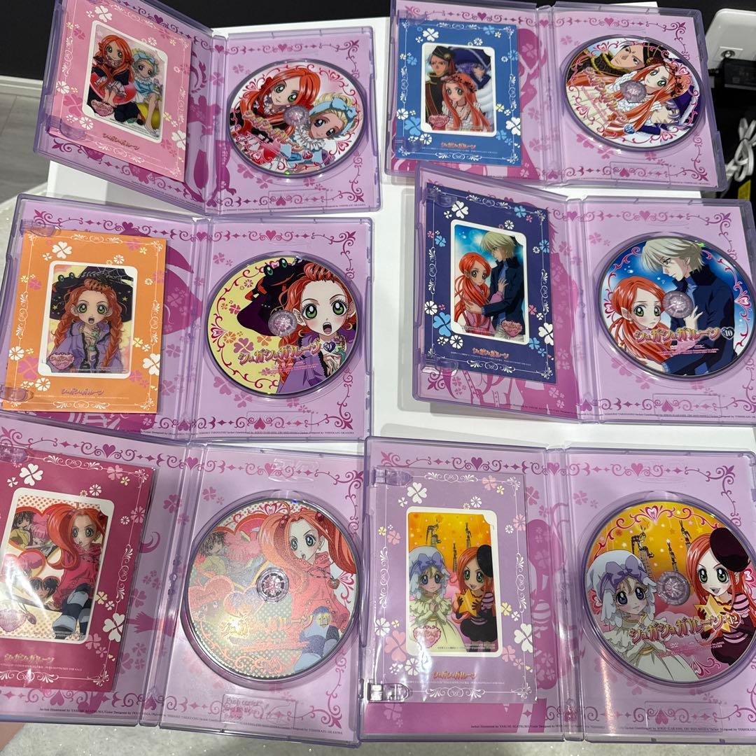 【入手困難】シュガシュガルーン DVD まとめ売り　全てカード付き