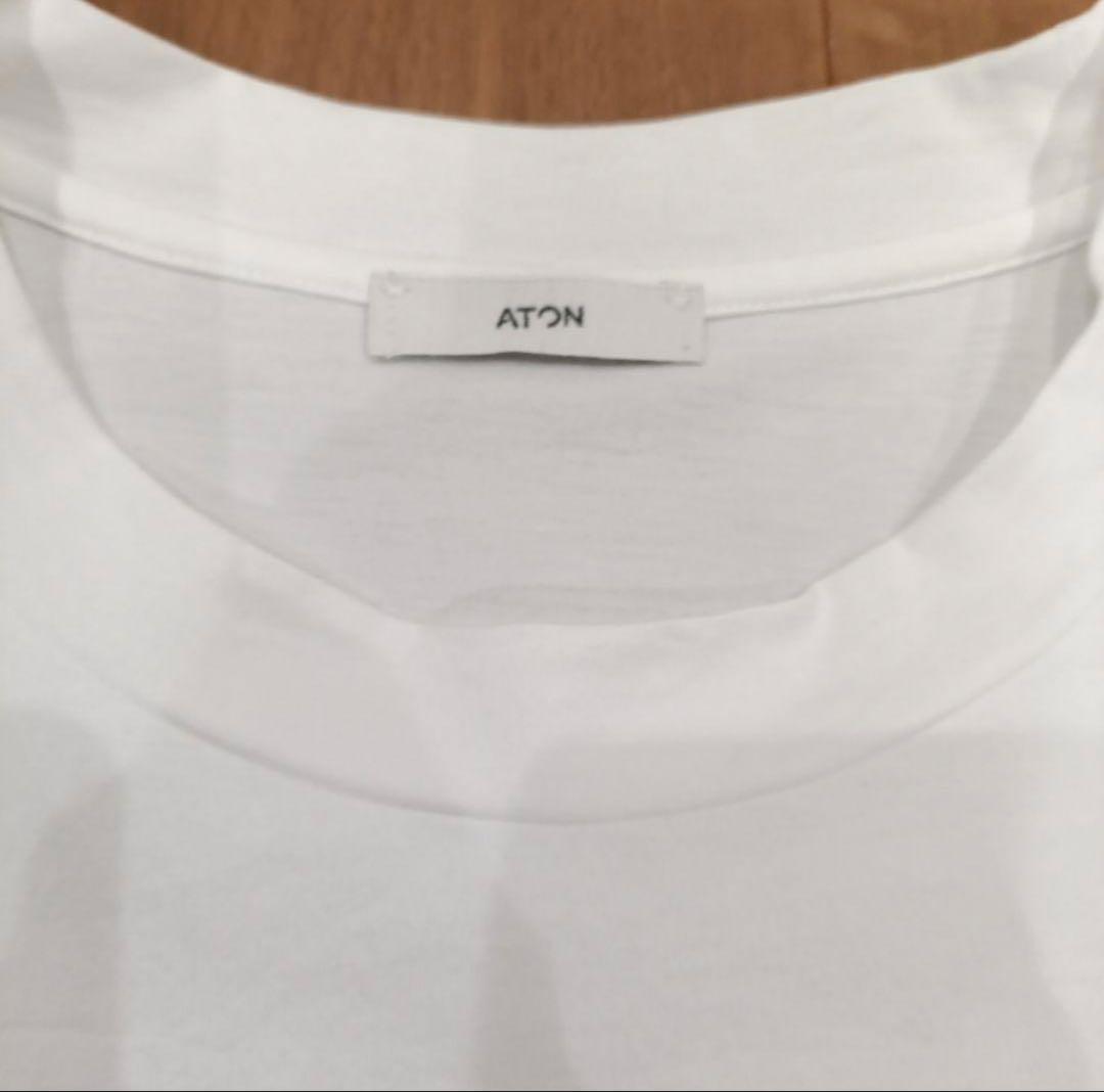 ATON★エイトン★オーバーサイズTシャツ★SUVIN 60/2★カットソー