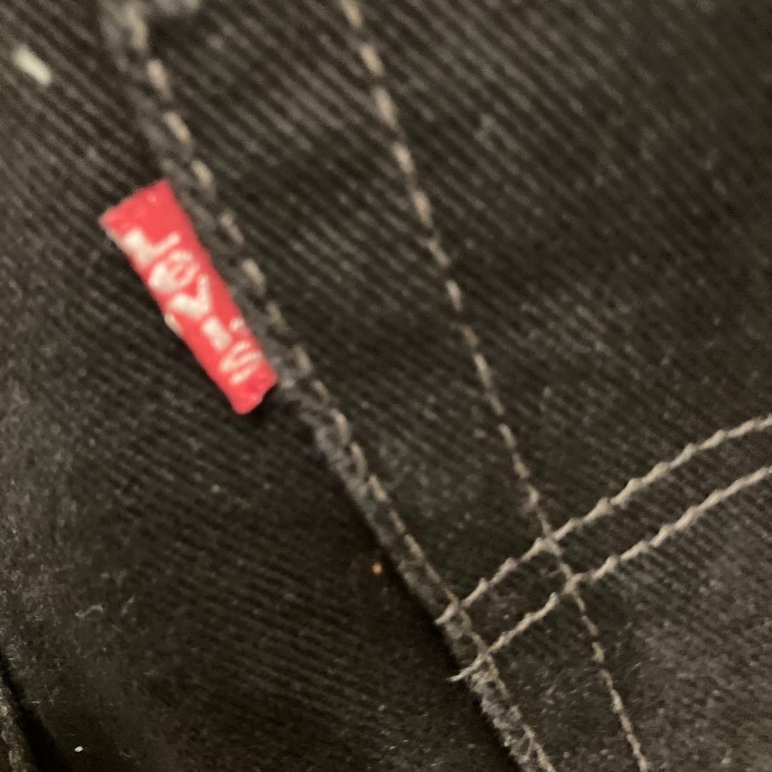 美品　90s USA製　Levi's505 ブラックデニムW28L32