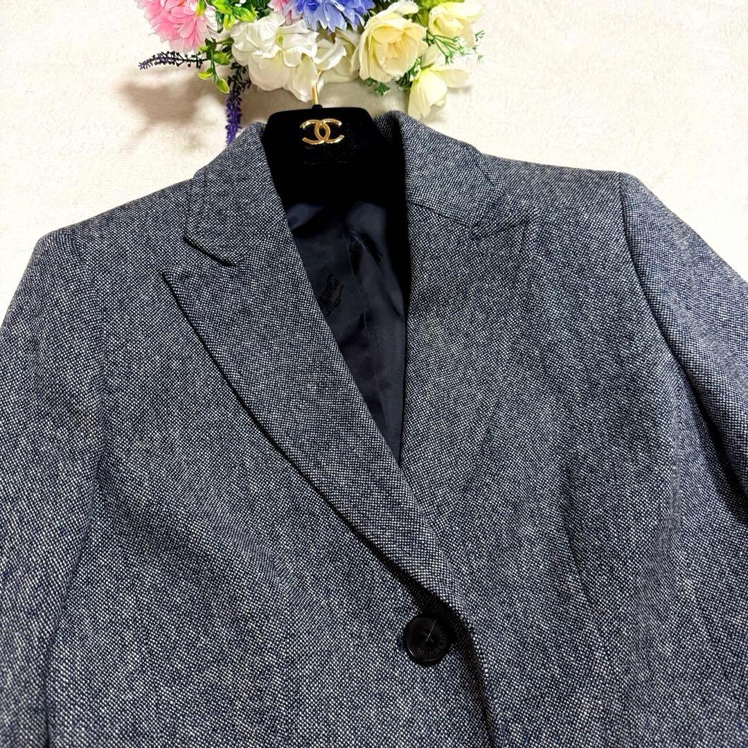美品★BURBERRY LONDON バーバリー ジャケット 40 ブルー系