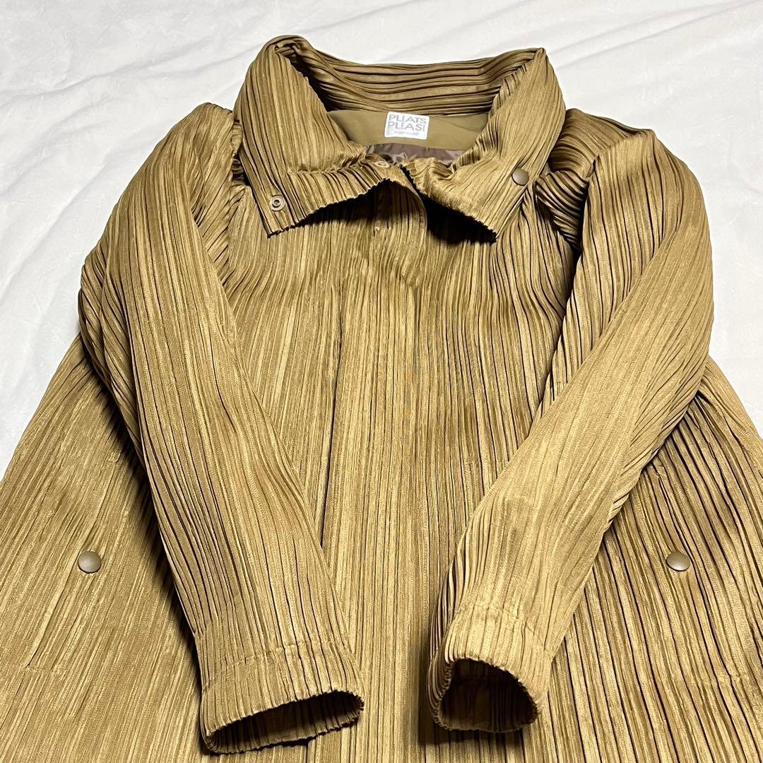PLEATS PLEASE ISSEY MIYAKE プリーツコート ダウン S