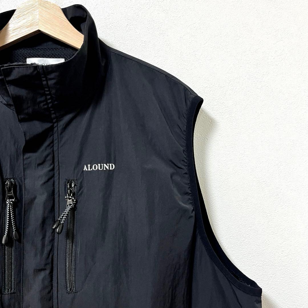 《ALOUND》VENTILATION NYLON VEST L