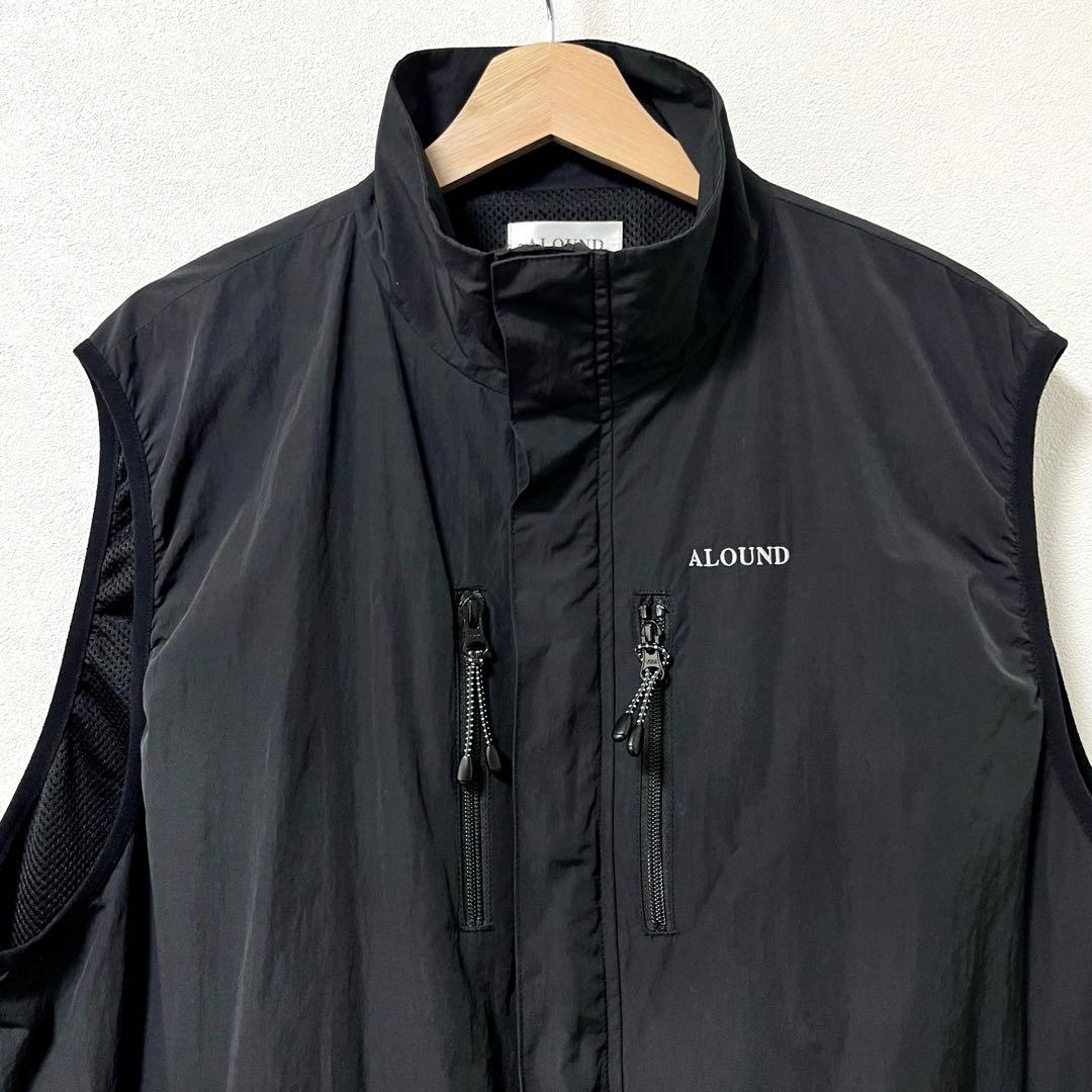 《ALOUND》VENTILATION NYLON VEST L