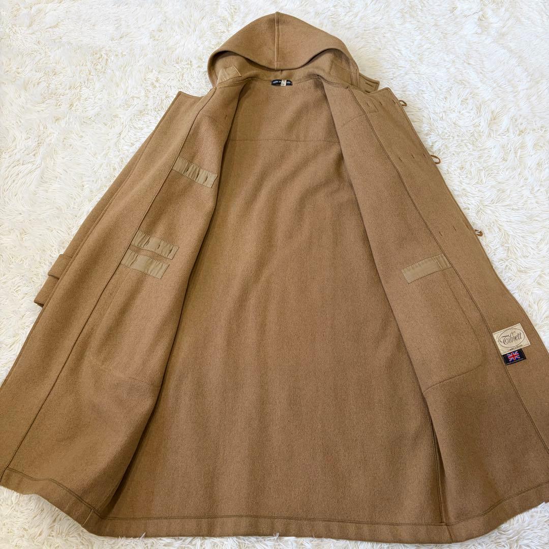 【美品】モンゴメリー Tibbett XL超ロング ダッフルコート 英国製 40